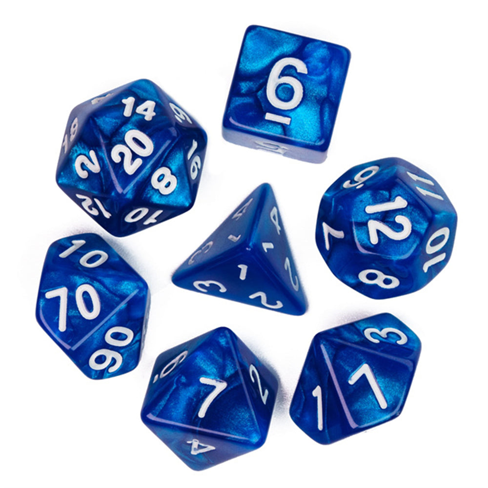 Glitter Dobbelstenen Set