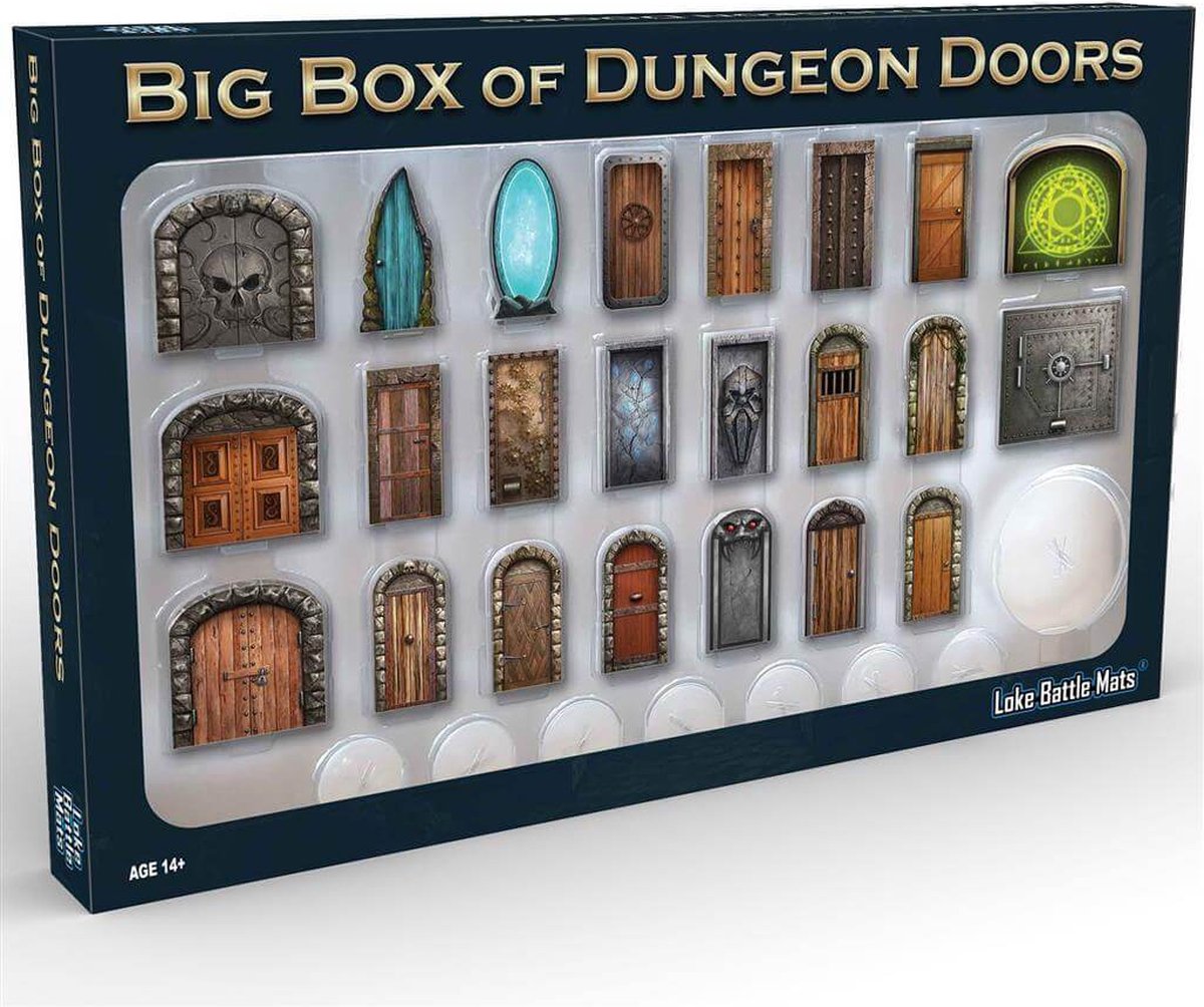 Puertas de caja grande o mazmorra