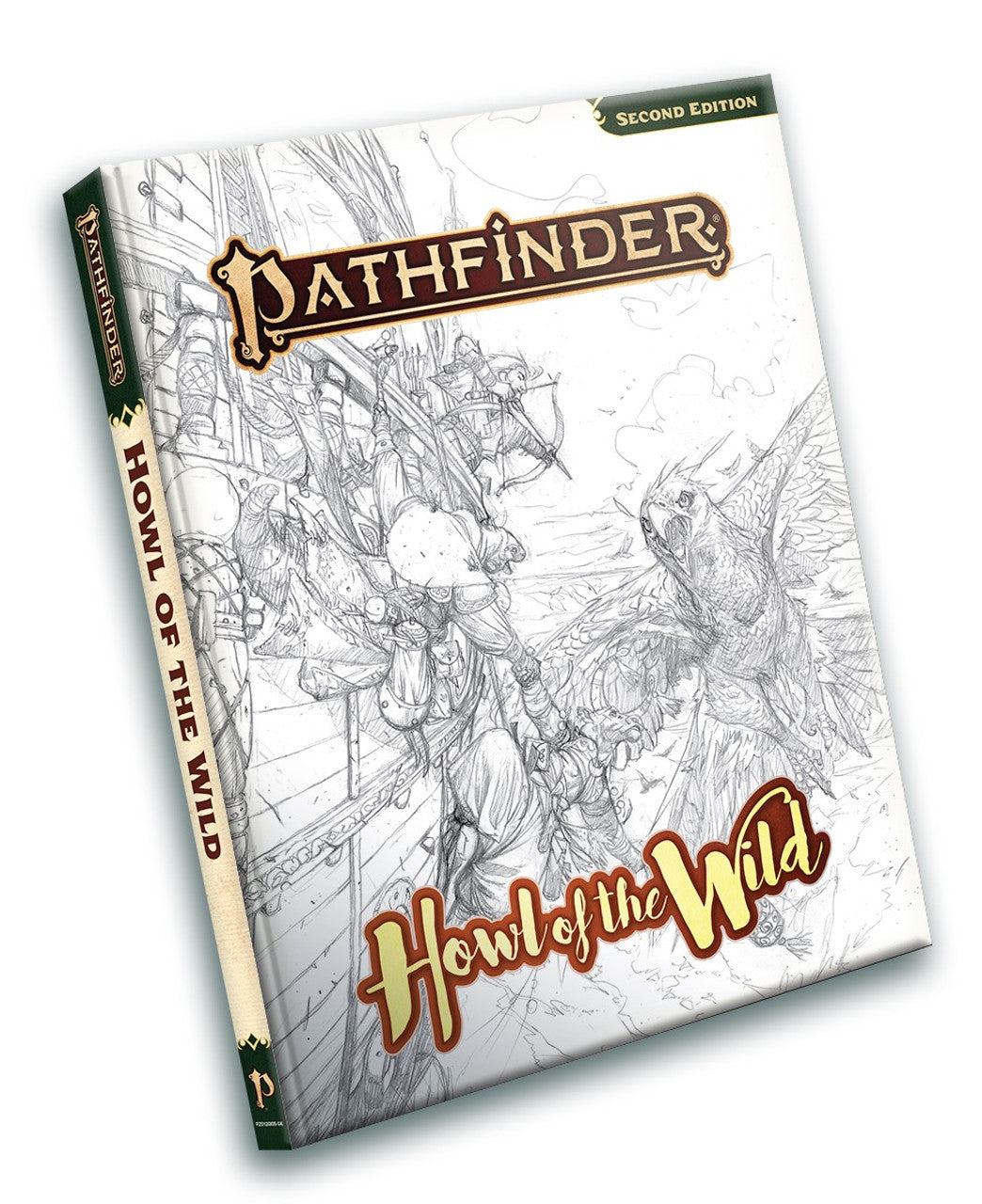 Portada del boceto de Aullido de lo salvaje de Pathfinder