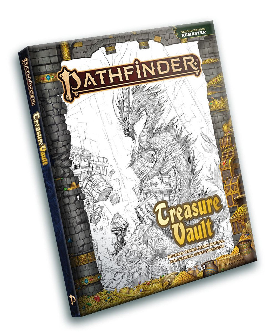 Portada del boceto de la remasterización de Pathfinder Treasure Vault
