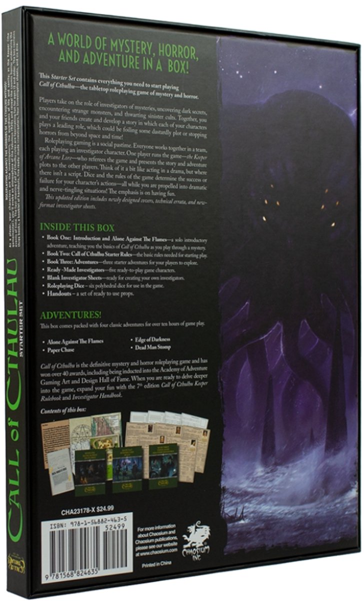 Call Of Cthulhu Starter Set