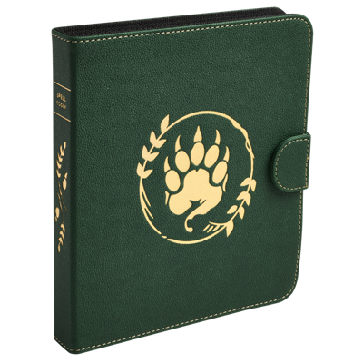Portafolio de juego de rol Dragon Shield Forest Green