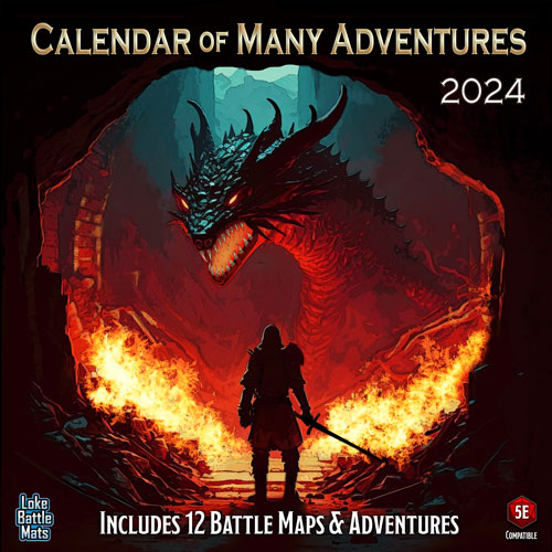 Calendario 2024 de muchas aventuras