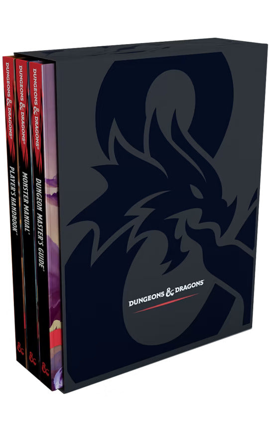 Set de regalo con reglas básicas de Dragones y Mazmorras