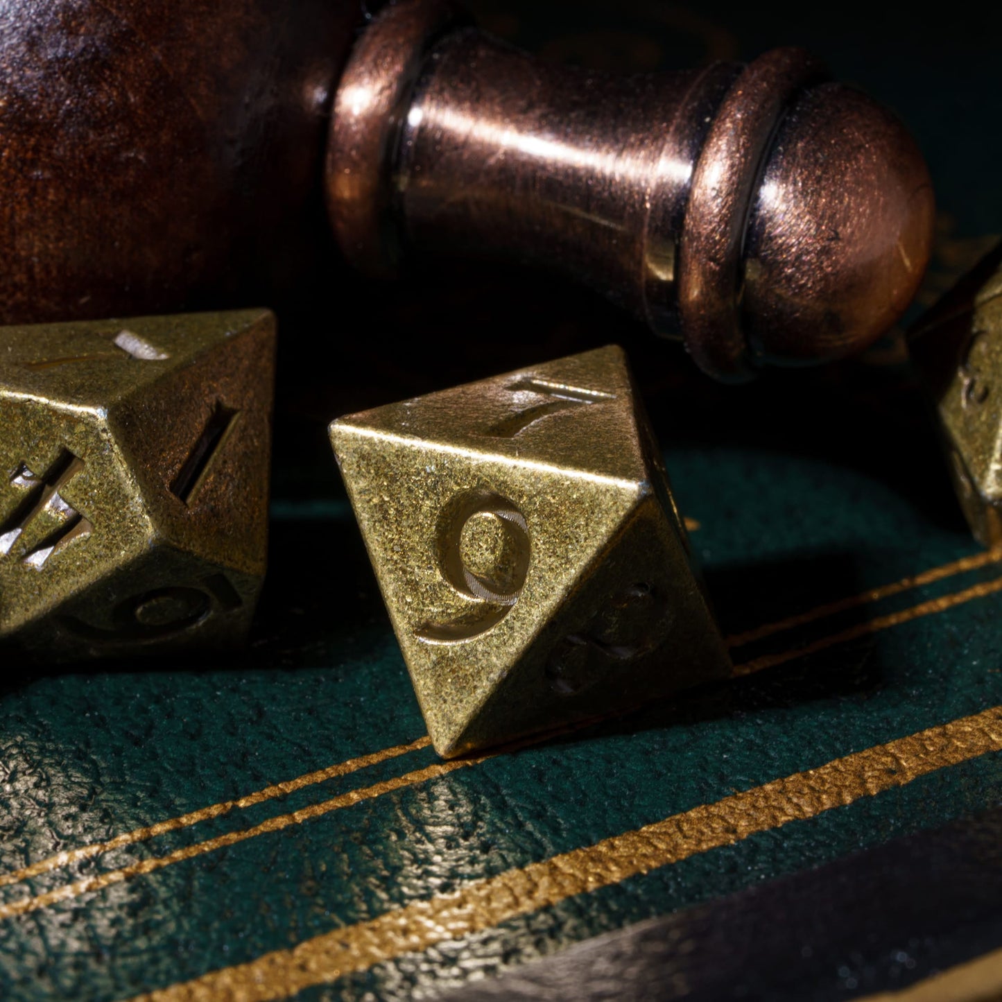 Mini Metalen Dobbelstenen Set