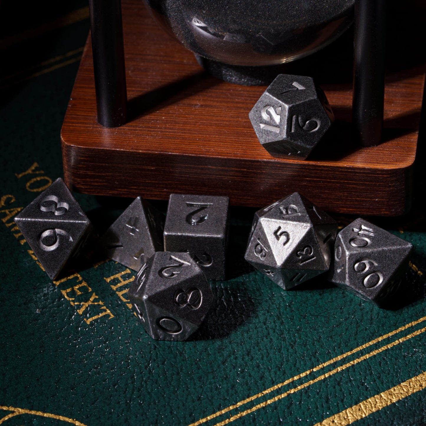 Mini Metalen Dobbelstenen Set