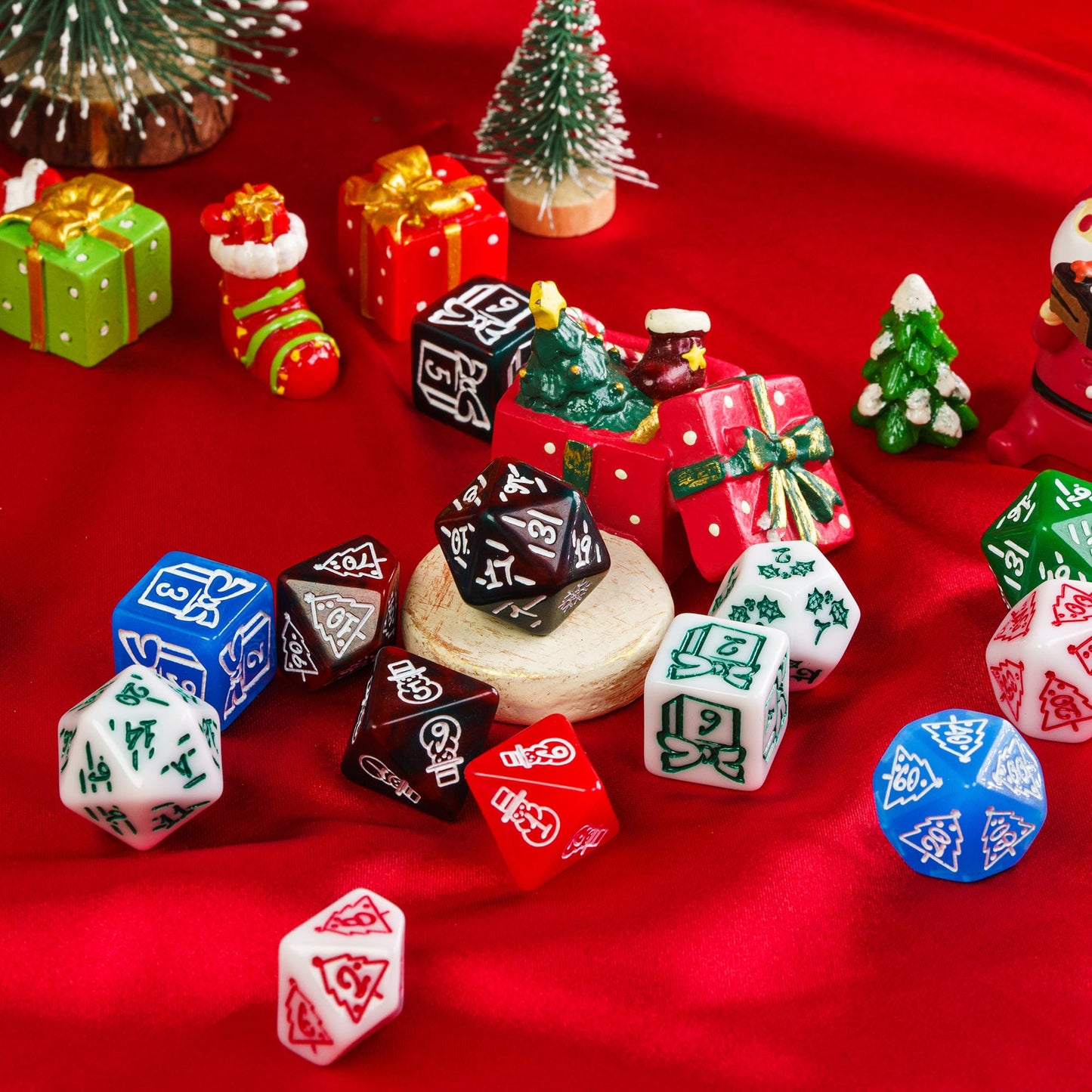 Kerstmis Dobbelstenen Set