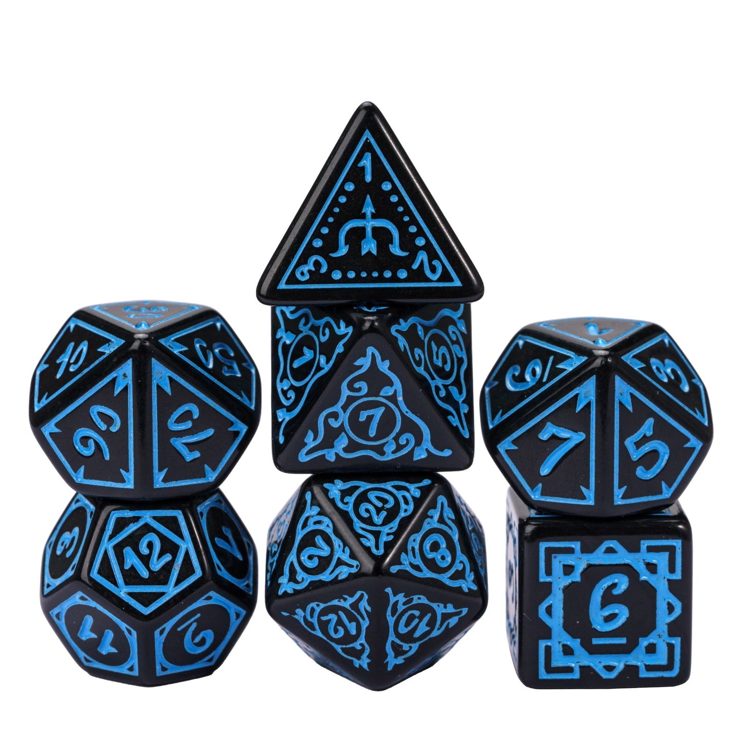 Druid Patroon Dobbelstenen Set