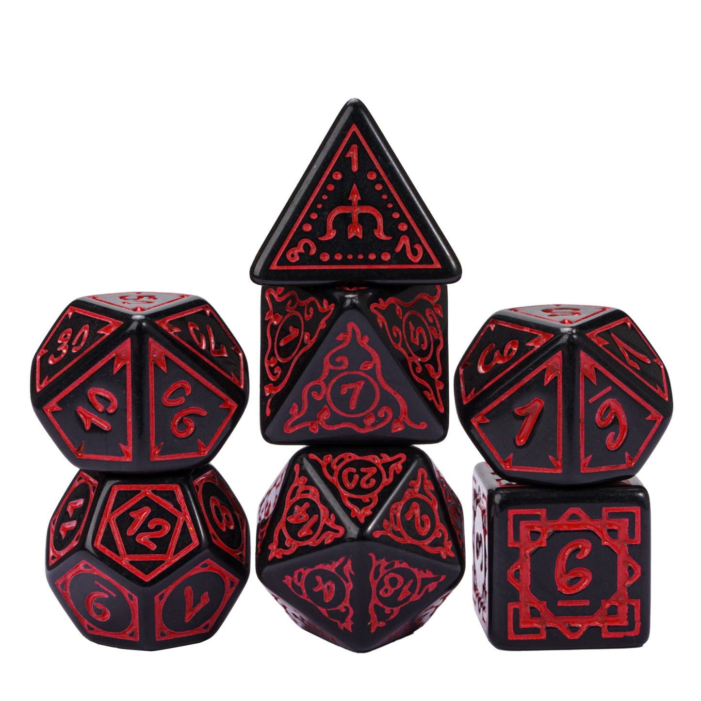 Druid Patroon Dobbelstenen Set