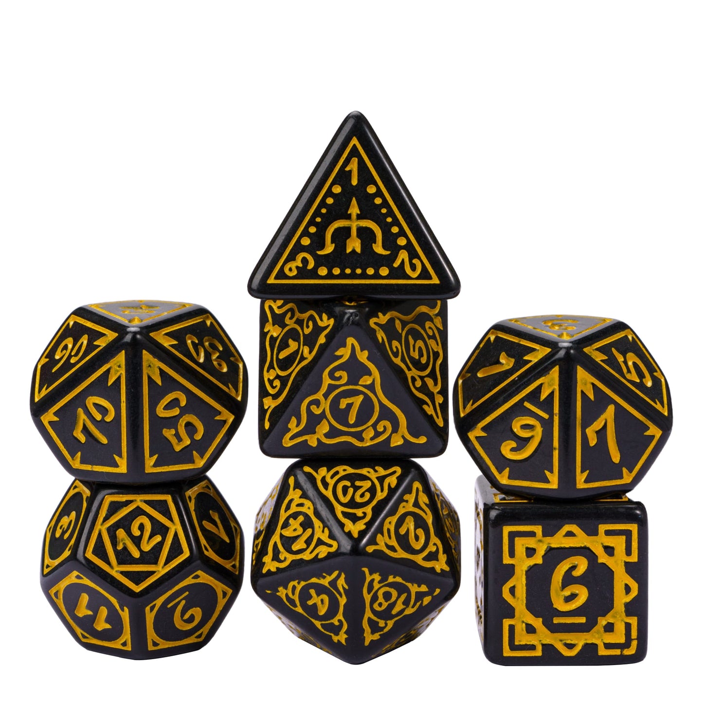 Druid Patroon Dobbelstenen Set