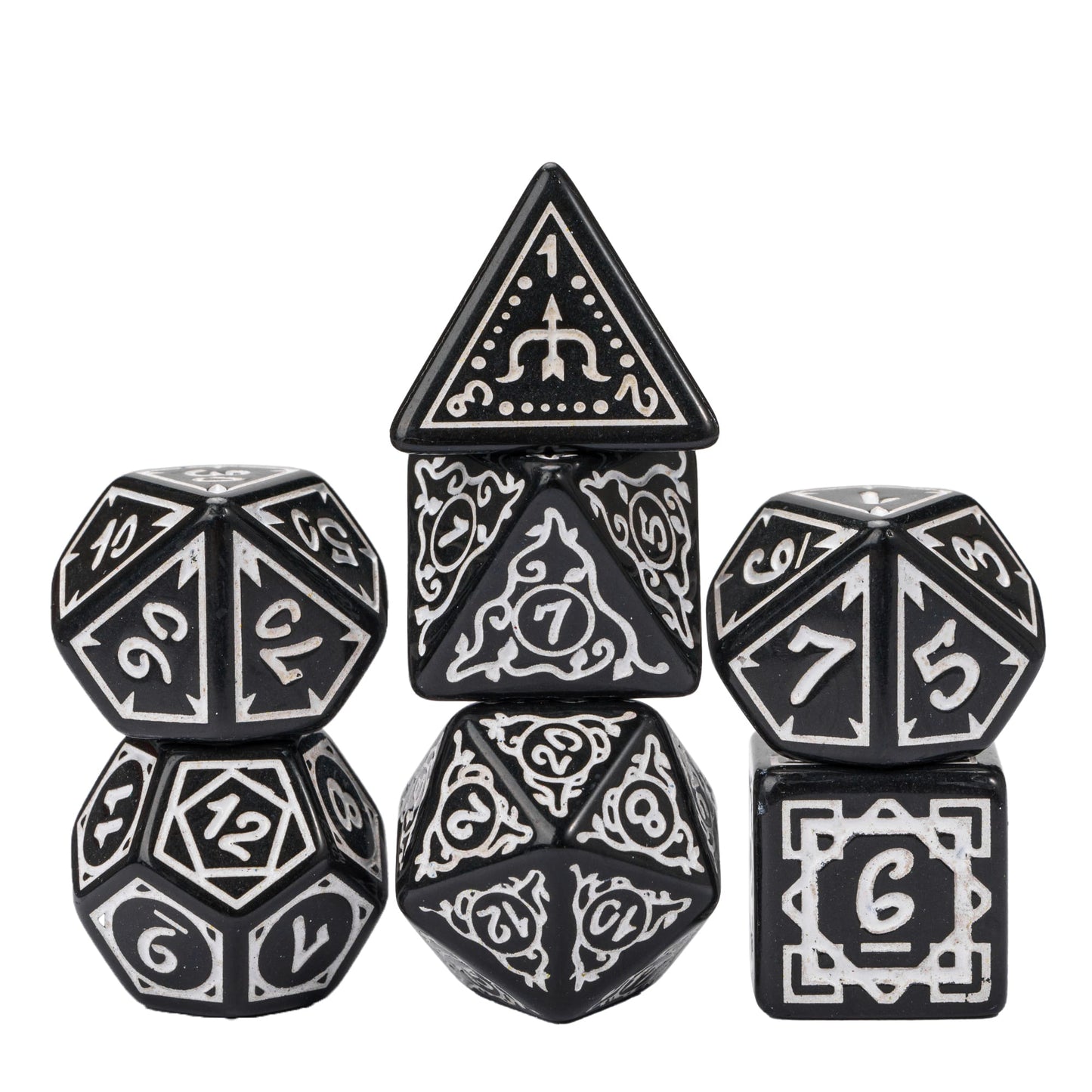 Druid Patroon Dobbelstenen Set