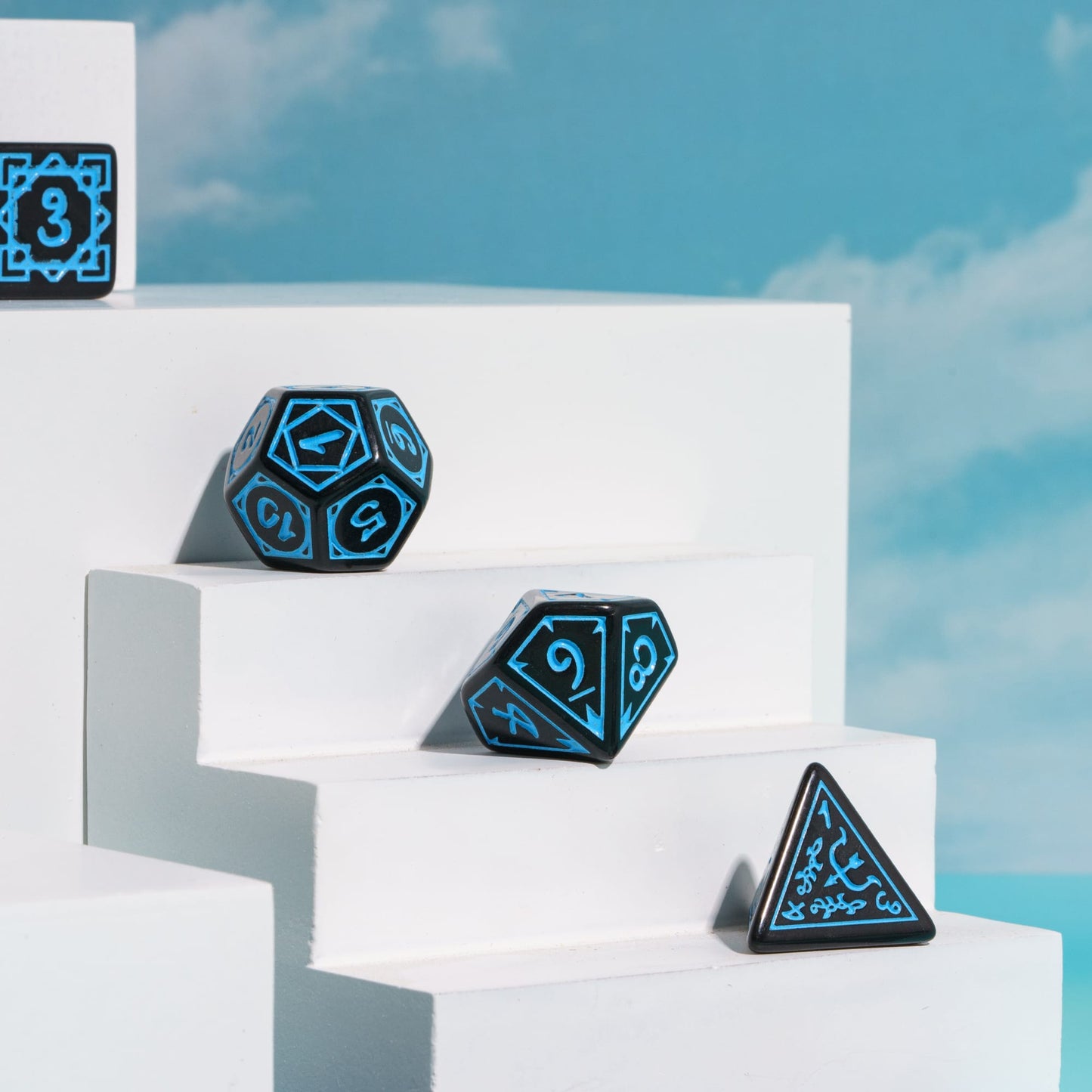Druid Patroon Dobbelstenen Set