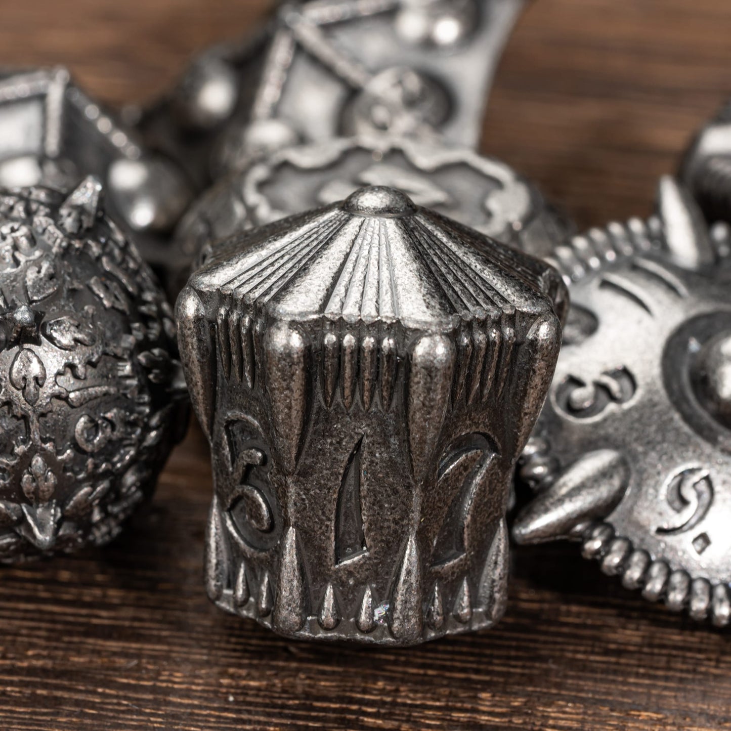 Dragon Egg Unique Metal Dice Set