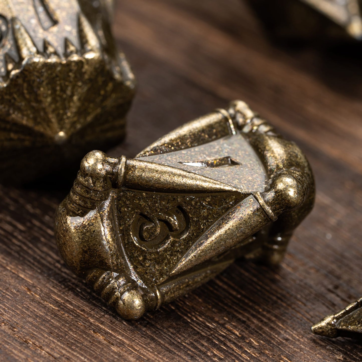 Dragon Egg Unique Metal Dice Set