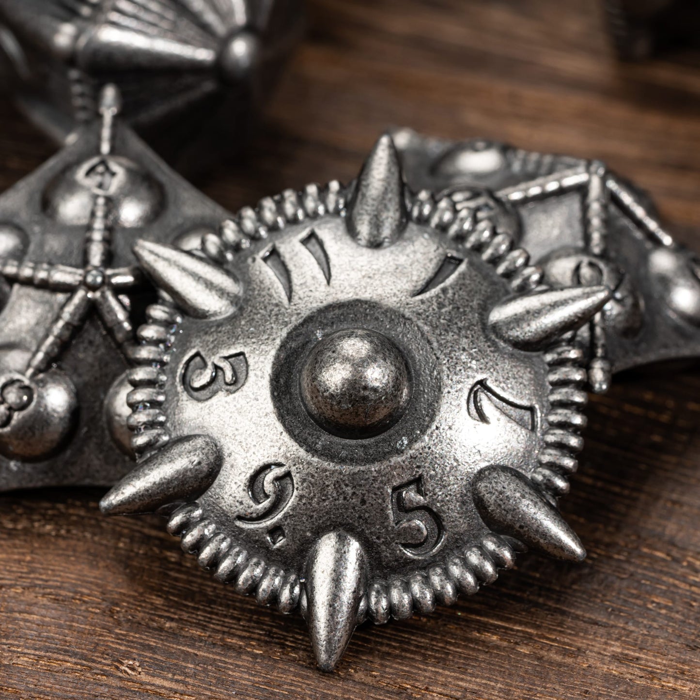 Dragon Egg Unique Metal Dice Set