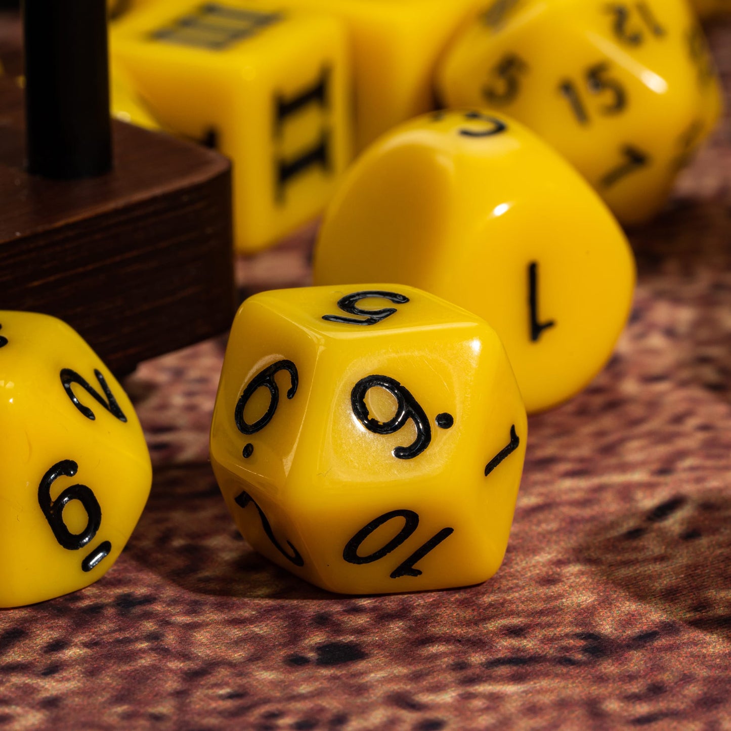 15 Piece Colored Dice Set