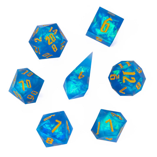 Sharp Handmade Dice Set