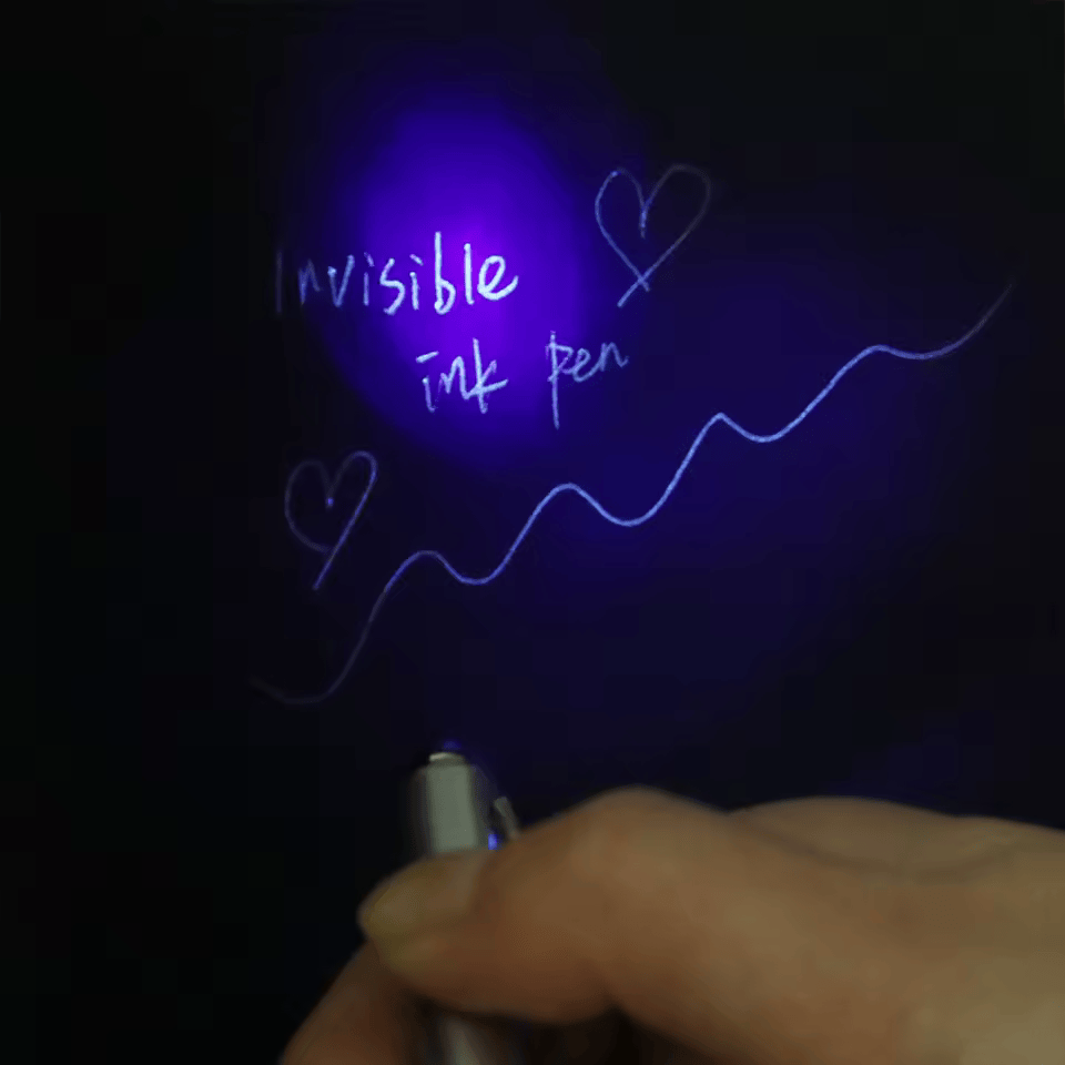 Onzichtbare Inkt Pen met Uv Licht