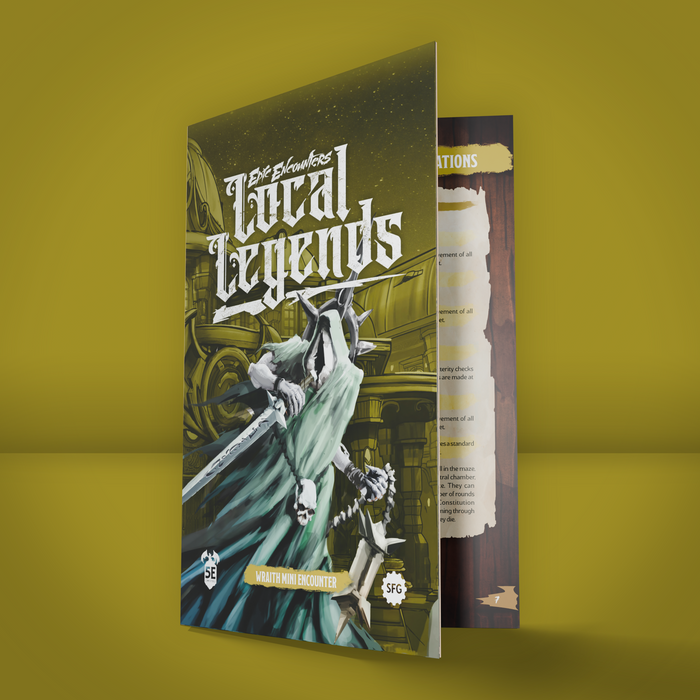 Encuentros épicos: Leyendas locales - Wraith