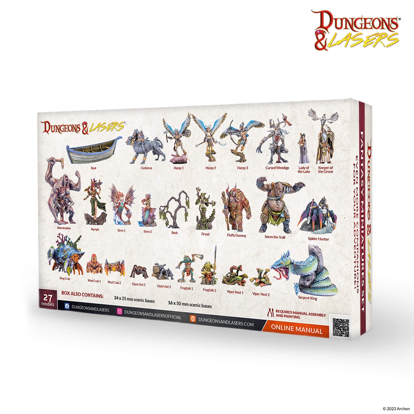Fantasy Miniatures Set