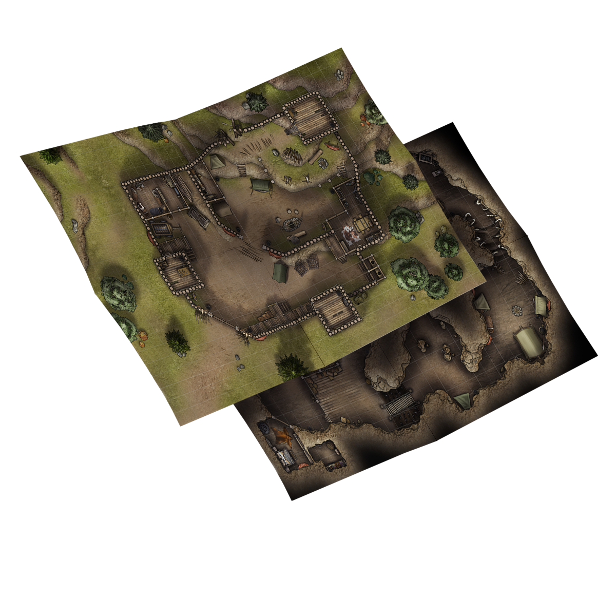 Mapa de batalla desplegable XL