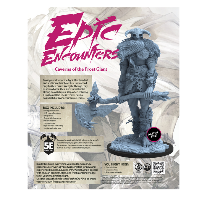 Epic Encounters: Caverns of the Frost Giant