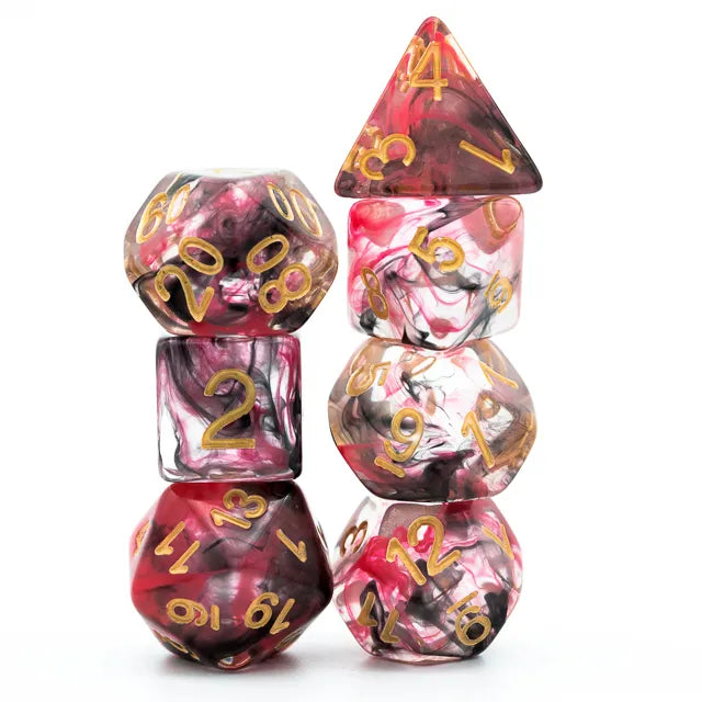 Juego de dados de remolino de humo