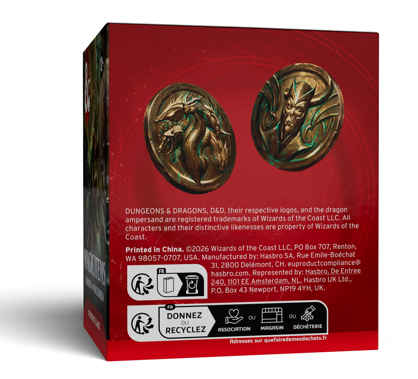 Dungeons & Dragons - Trove Reference Cards - Magic Items: Common and Uncommon