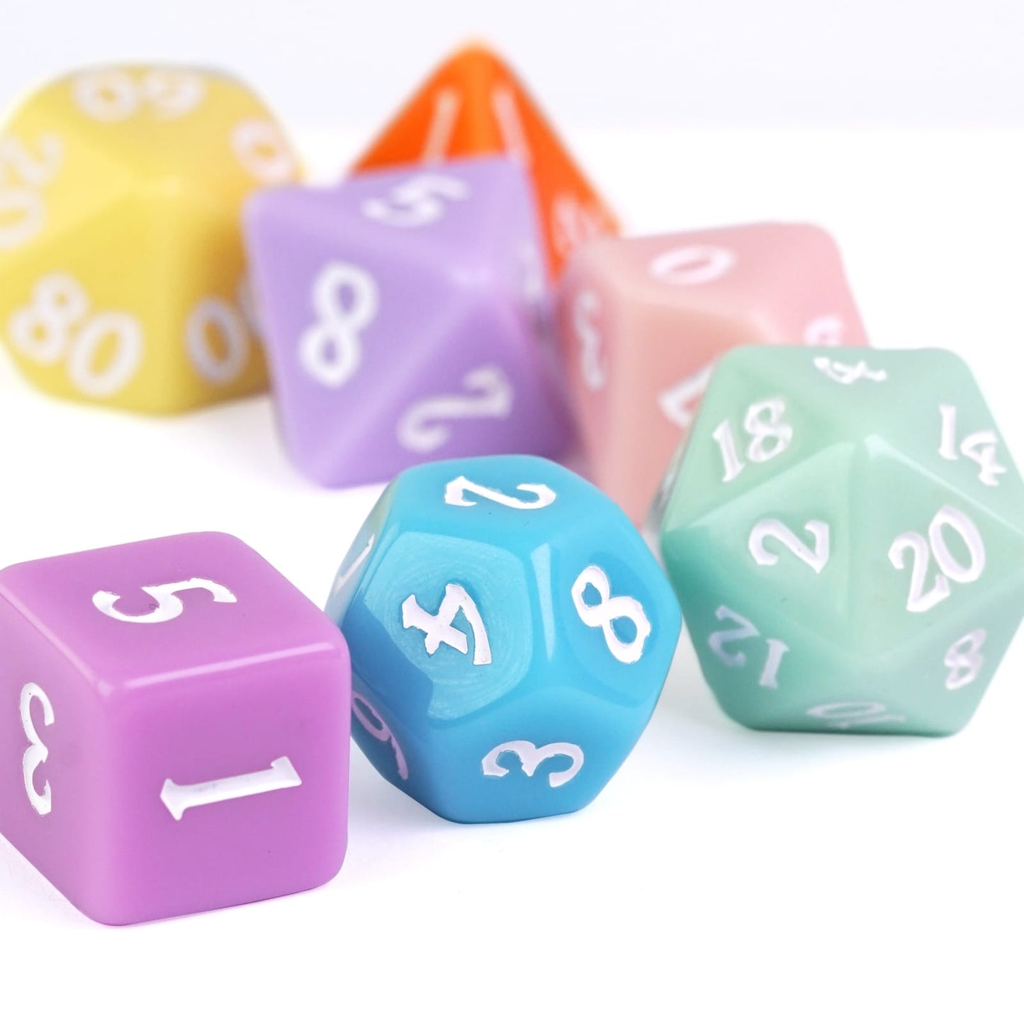 Pastel Dice Set