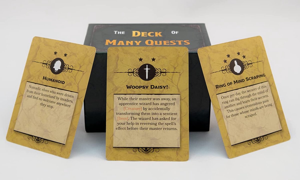 The Deck of Many Quests | Lunch break Heroes