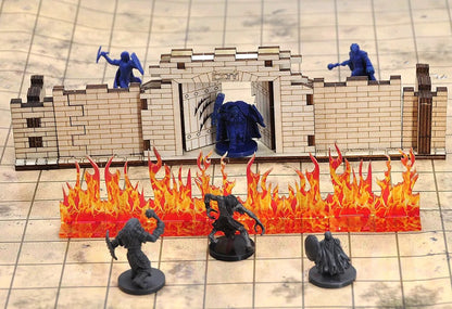 Miniaturas del Muro de Fuego