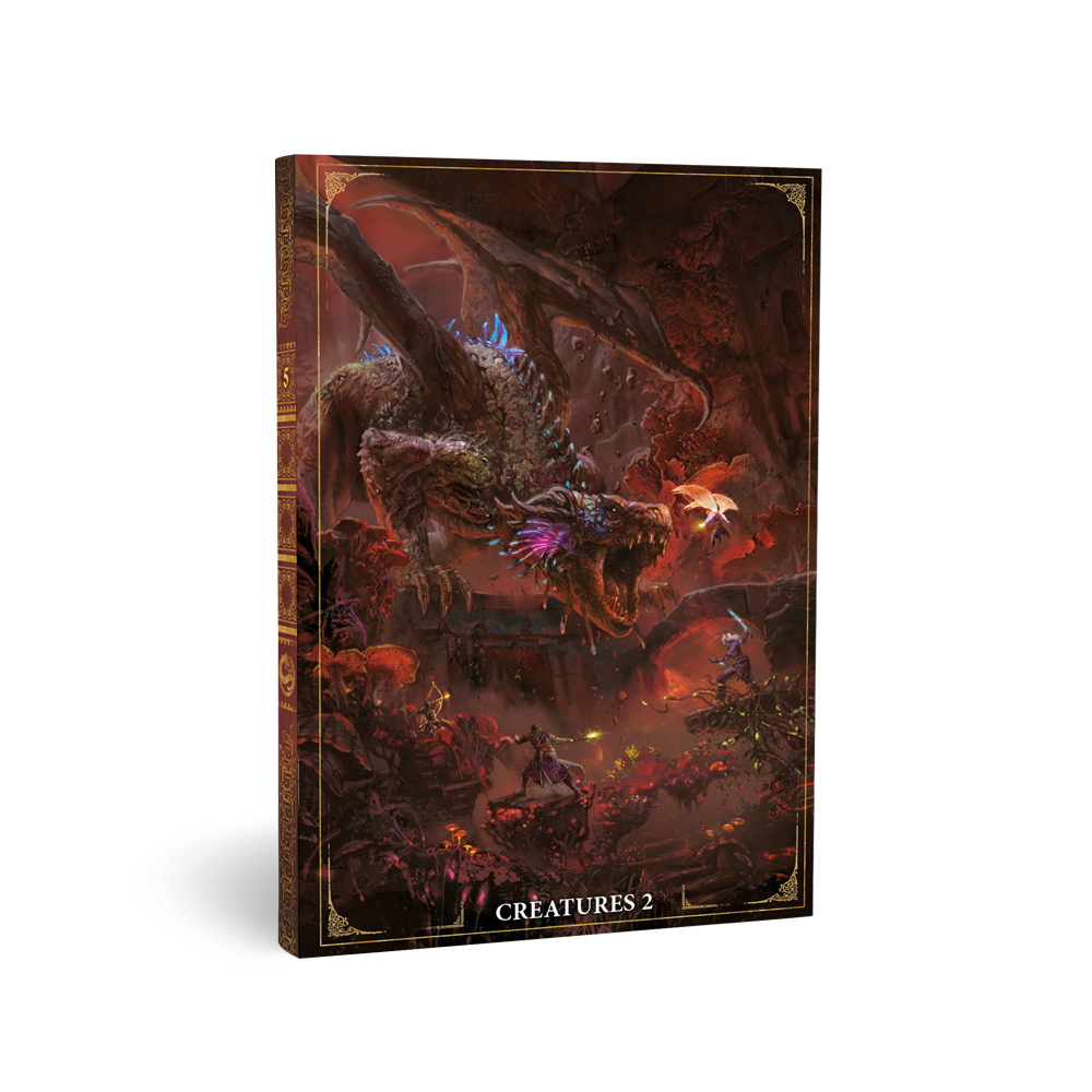 Fateforge: Libro 5 - Criaturas - Dragón Rojo del Inframundo ed.