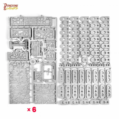 Dwarven Mine: Half-height Walls