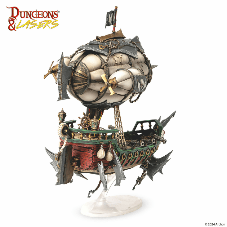 DEUSLAIR: DIRIGIBLE DE PIRATAS VOLADORES