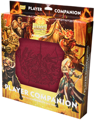 Dragon Shield Player companion Blood Red