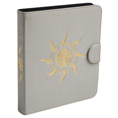 Portafolio de juego de rol Dragon Shield Ashen White 