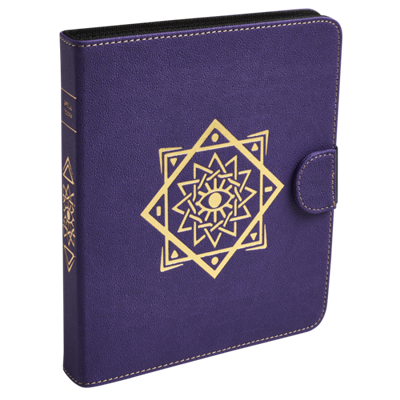 Portafolio de juego de rol Dragon Shield Arcane Purple 