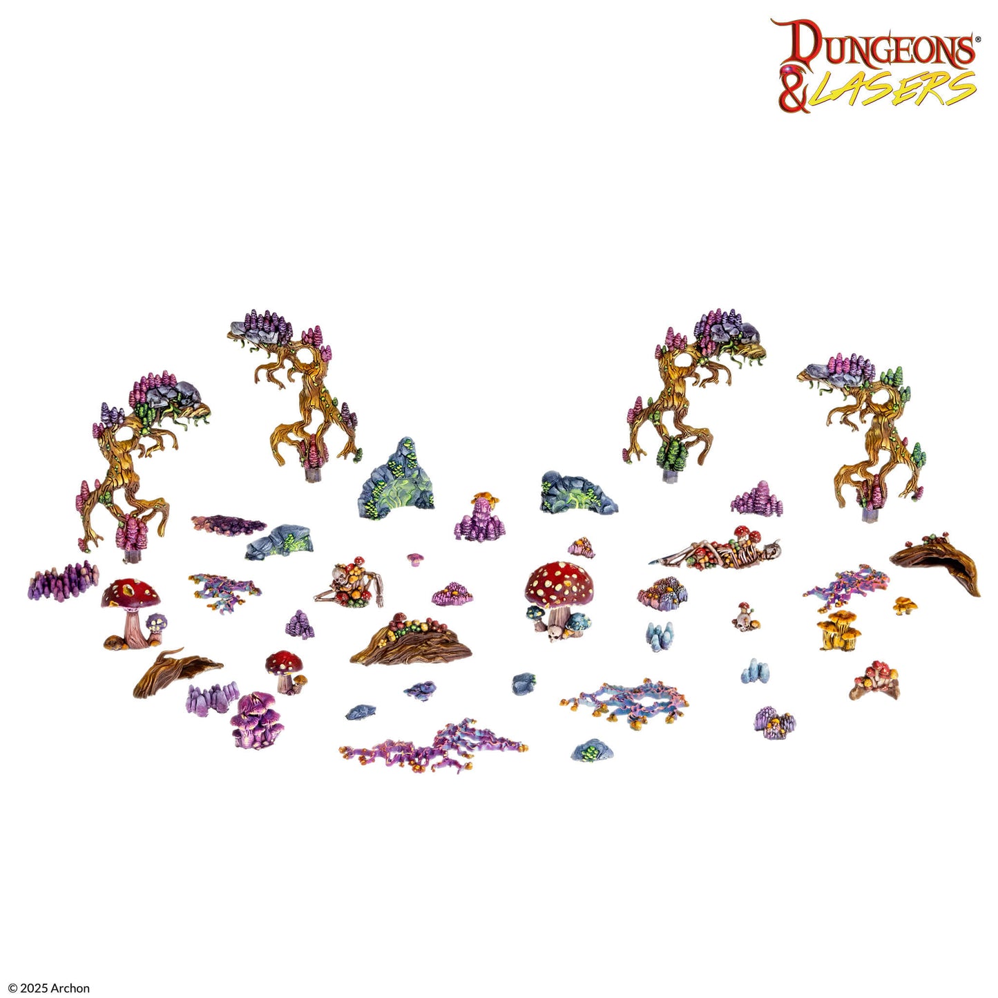 Cave Fungi: Scatter Terrain