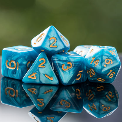 SIQUK Dobbelstenen etui compatibel met DND dobbelstenen set SIQUK Dobbelstenen etui compatibel met DND dobbelstenen set