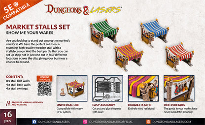 Market Stalls Set