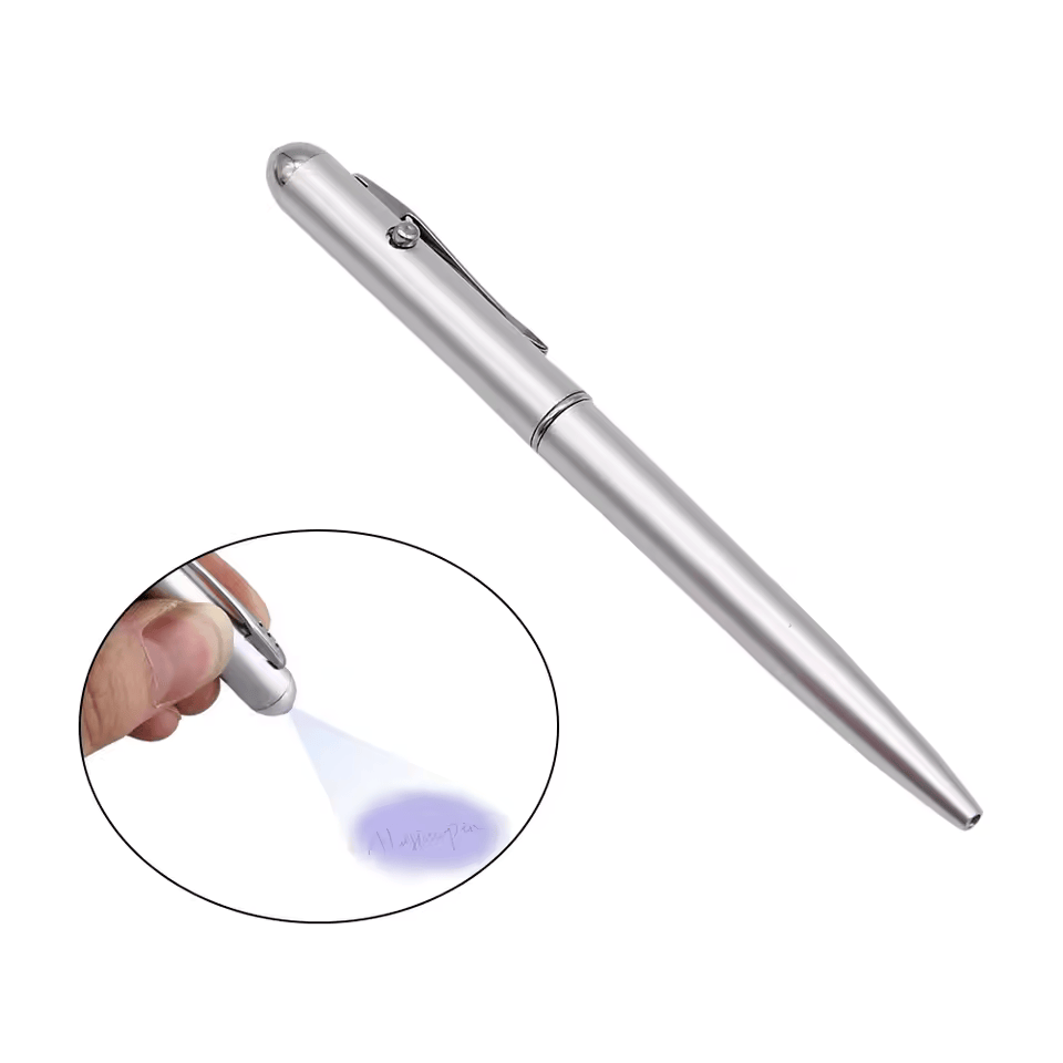 Onzichtbare Inkt Pen met Uv Licht