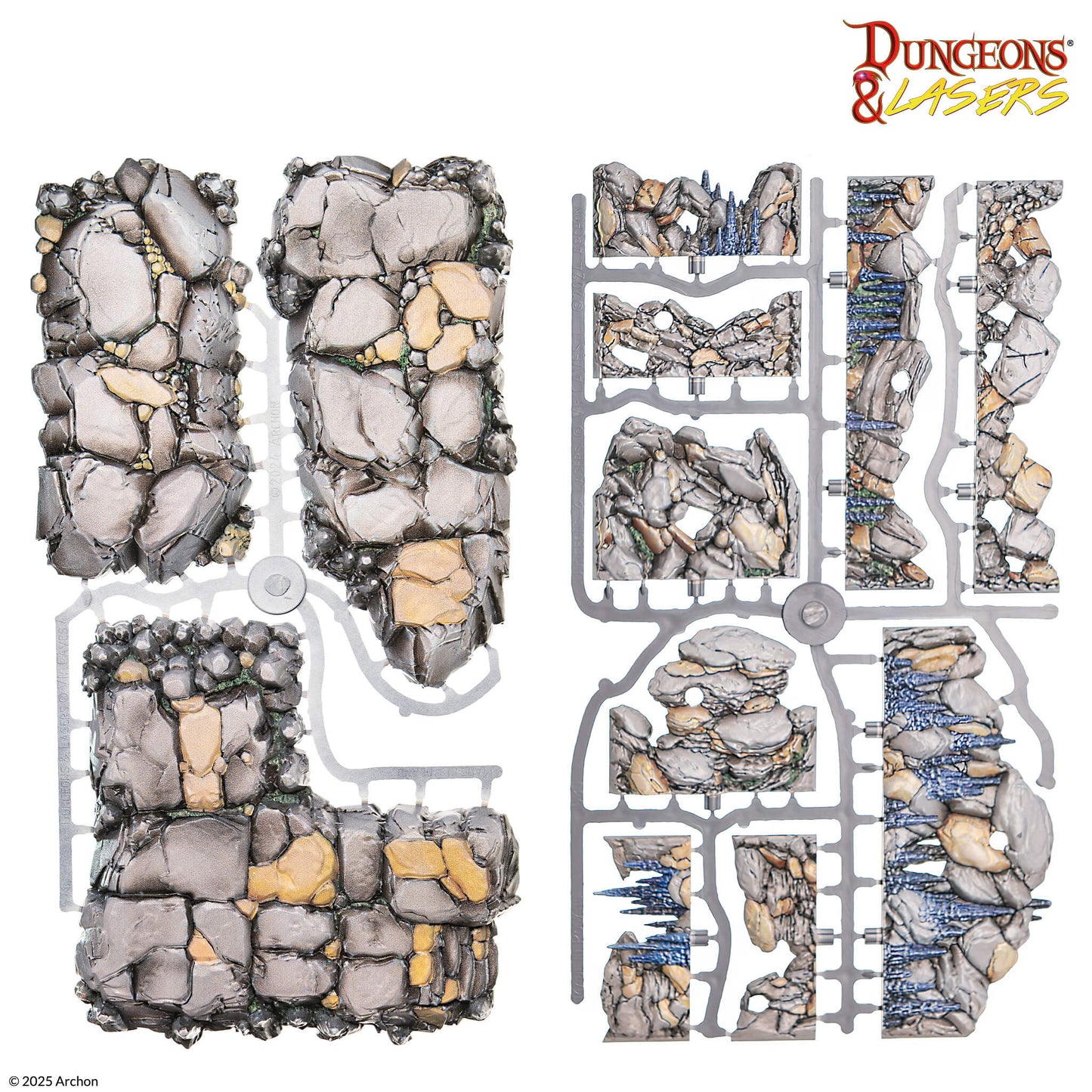 Rocky Caves: Pre-Painted