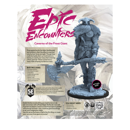 Epic Encounters: Caverns of the Frost Giant