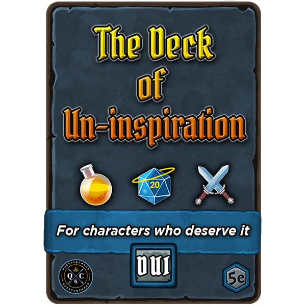 Quests and Chaos - Deck of Inspiration