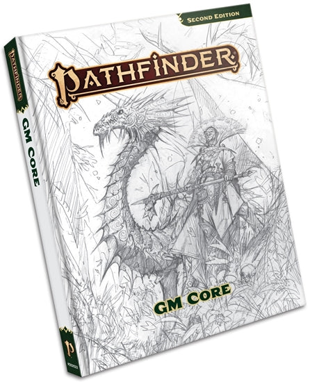 Portada de boceto de Pathfinder RPG GM Core