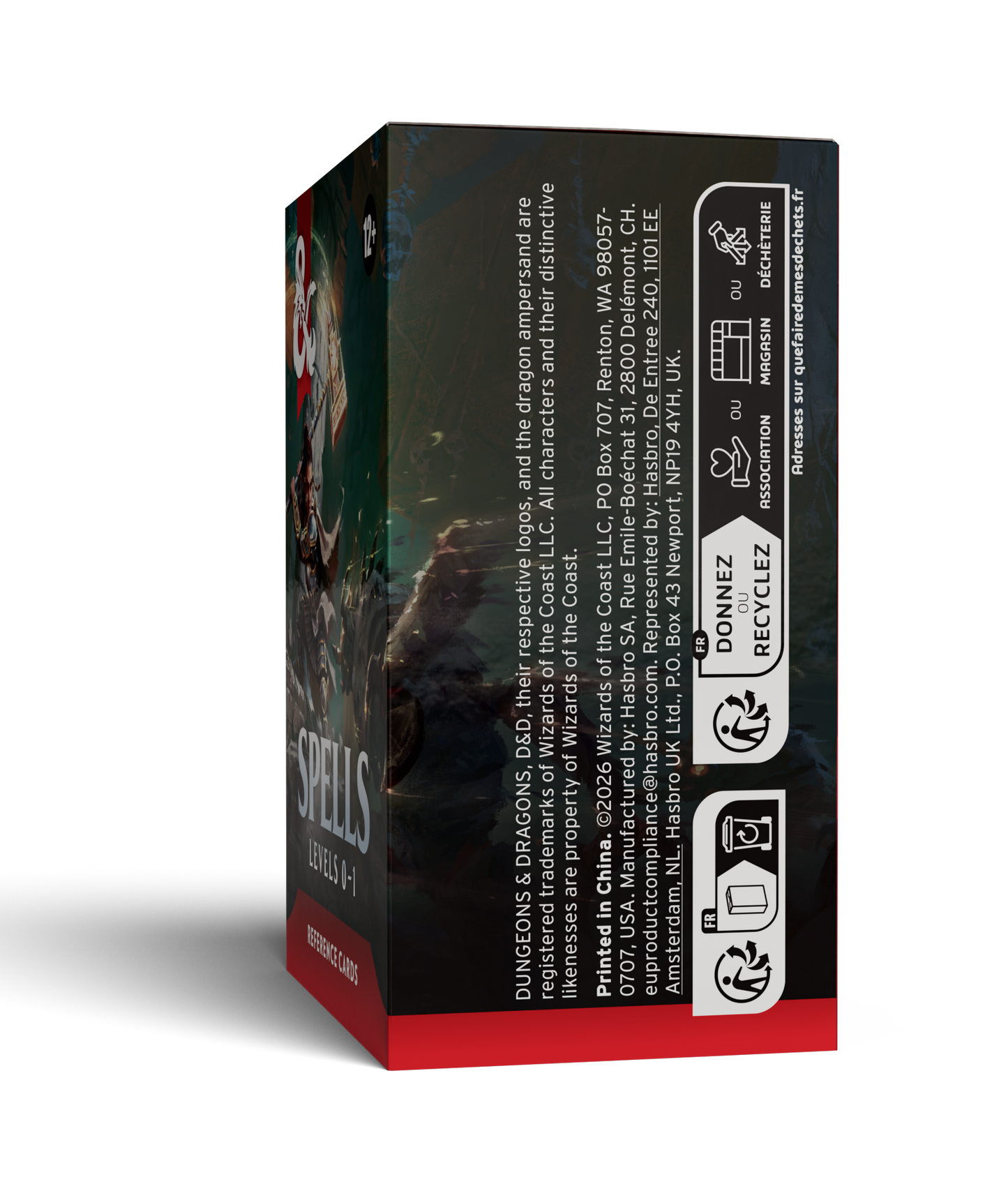 Dungeons & Dragons - Trove Reference Cards - Spells: Levels 0-1