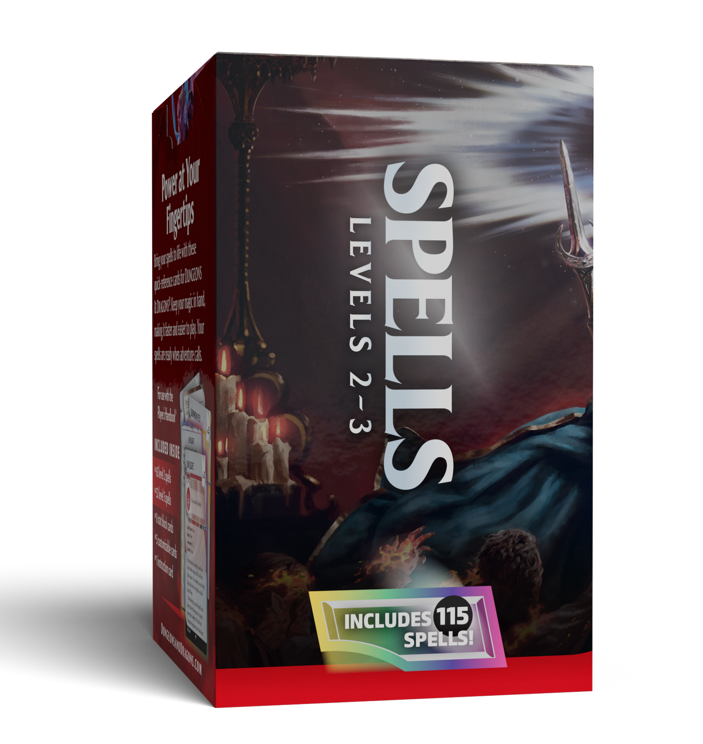 Dungeons & Dragons - Trove Reference Cards - Spells: Levels 2-3