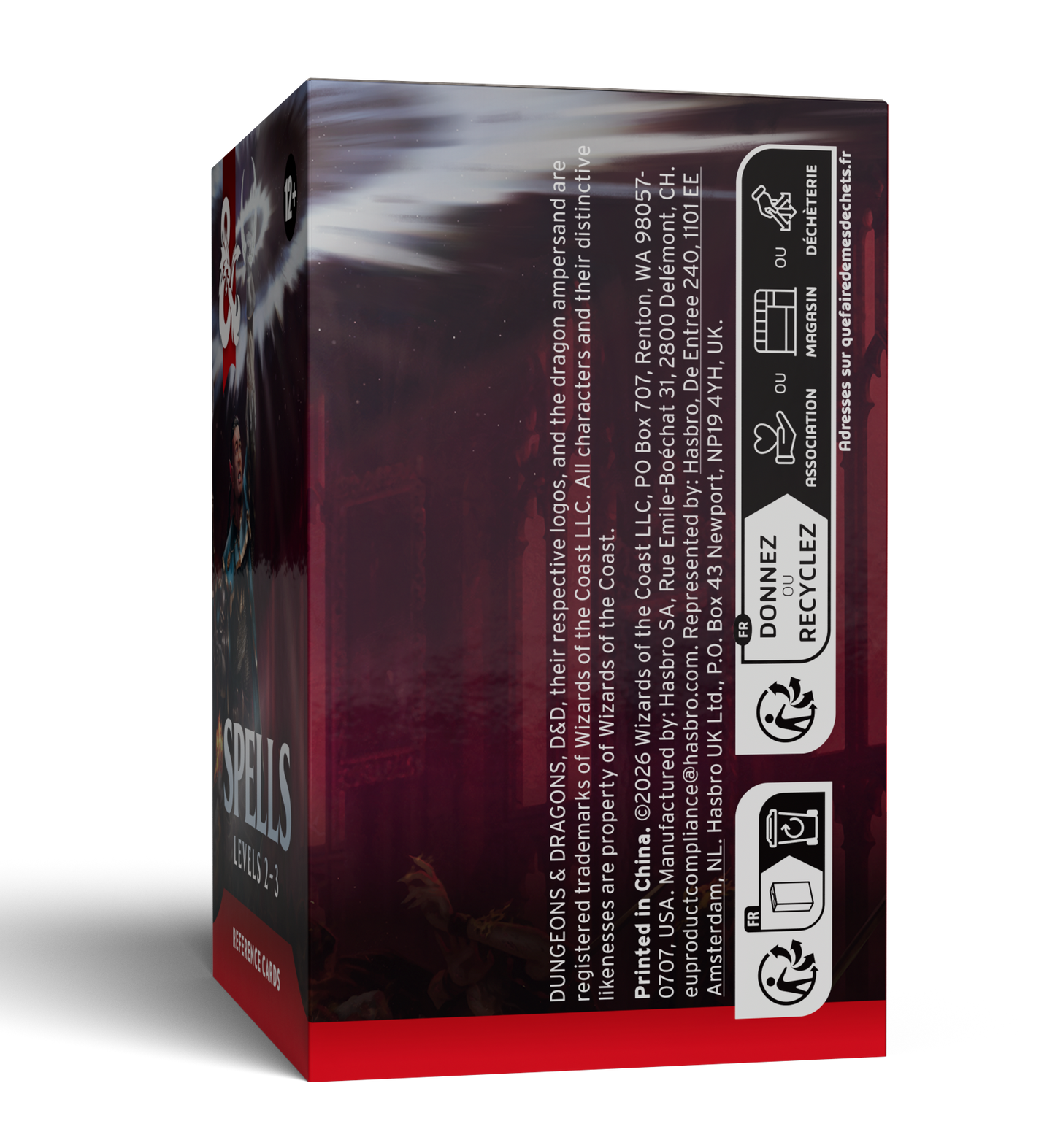 Dungeons & Dragons - Trove Reference Cards - Spells: Levels 2-3