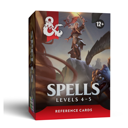 Dungeons & Dragons - Trove Reference Cards - Spells: Levels 4-5