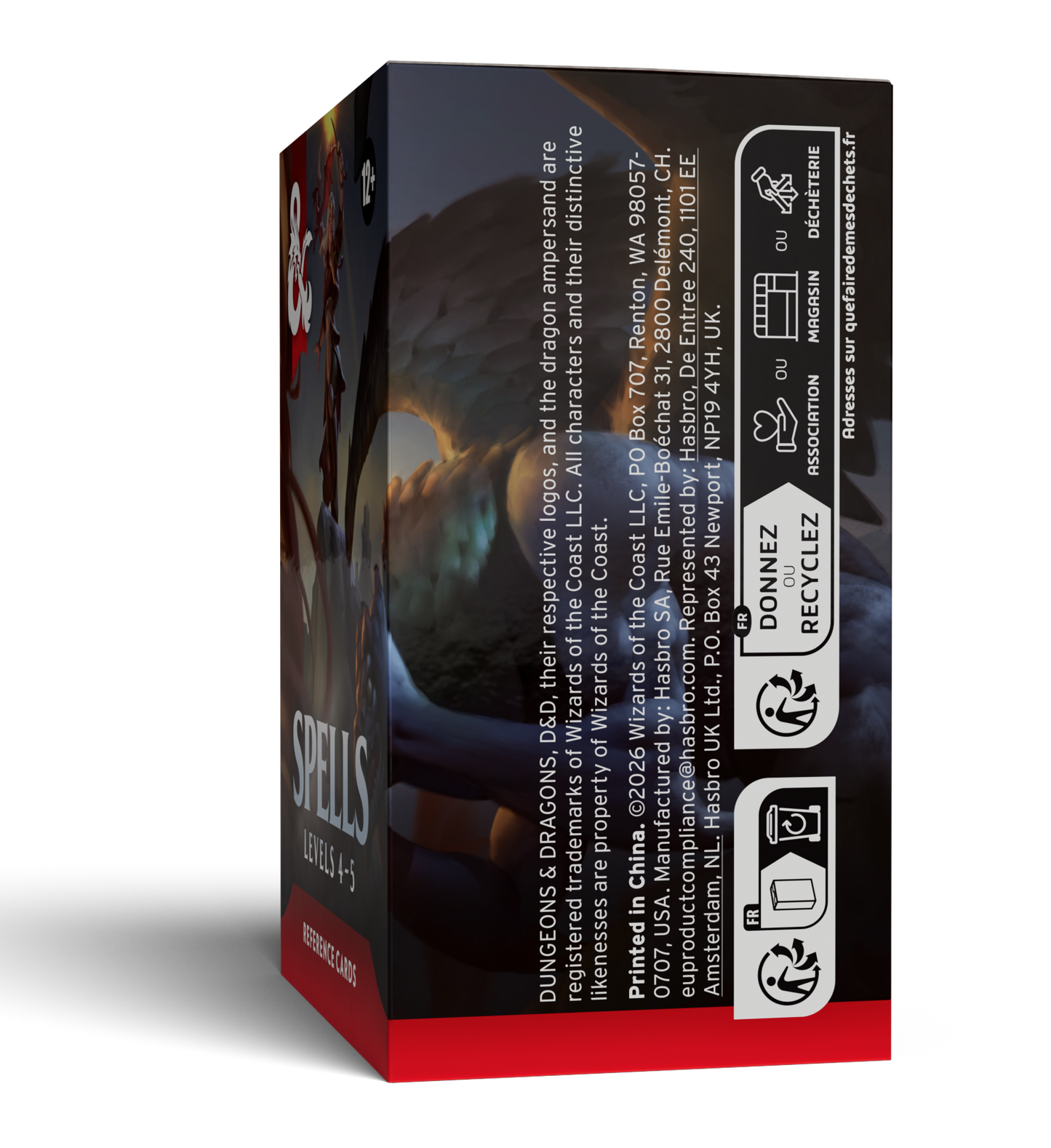Dungeons & Dragons - Trove Reference Cards - Spells: Levels 4-5